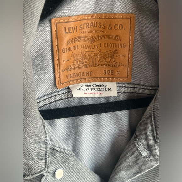 Levi’s Denim Trucker Jacket (Grey) - Picture 2 of 7
